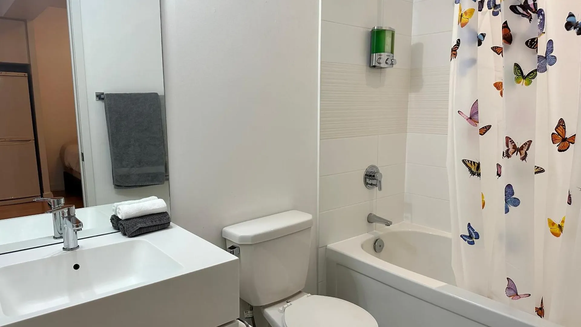 Apartment 1Bdrm Plus Den With 2 Real Beds Plus Sofabed & Terrace & Parking Toronto Canada